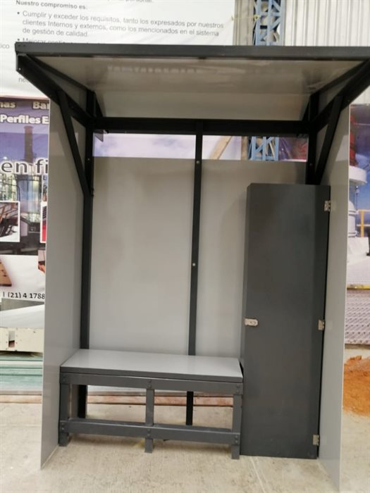 TECHADO Y GABINETE PARA EQUIPO CONTRA INCENDIOS